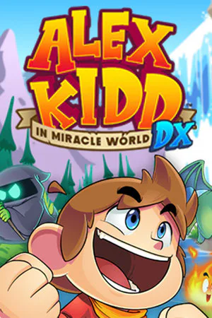Copertina di Alex Kidd in Miracle World DX
