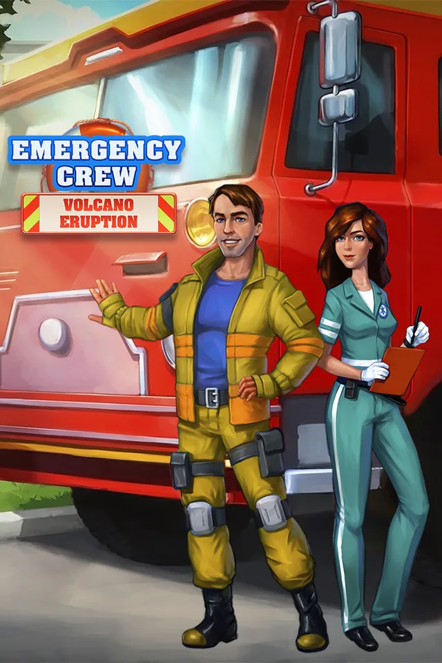 Copertina di Emergency Crew Volcano Eruption