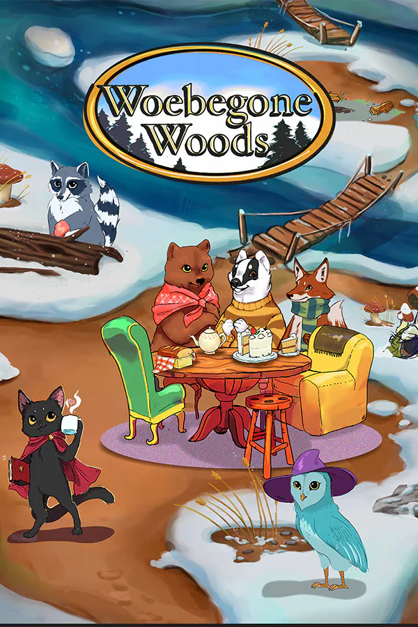 Copertina di Woebegone Woods
