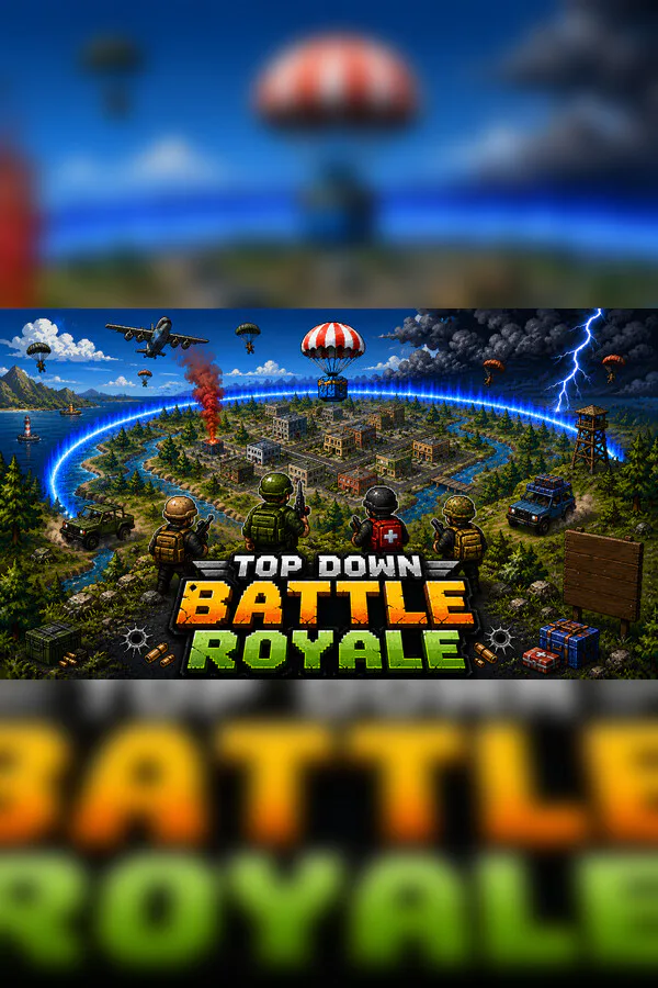 Copertina di Top Down Battle Royale 2D