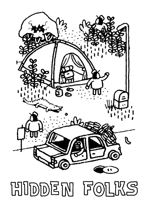 Copertina di Hidden Folks
