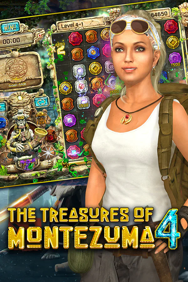 Copertina di The Treasures of Montezuma 4