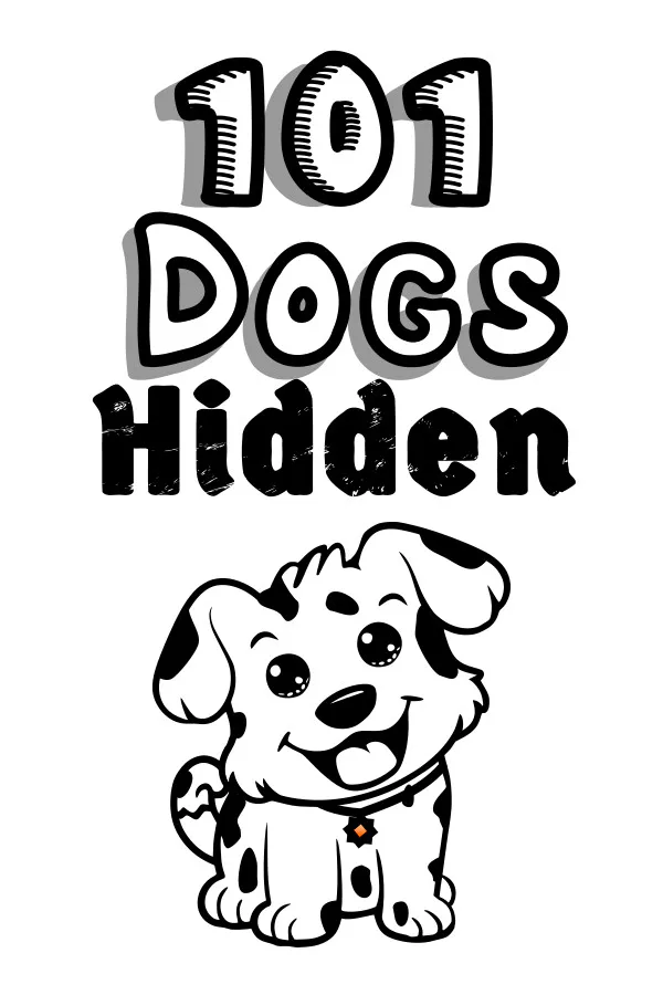 Copertina di 101 Dogs Hidden