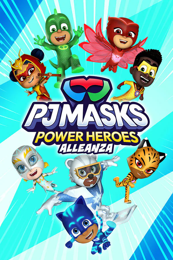 Copertina di PJ Masks Power Heroes: Alleanza