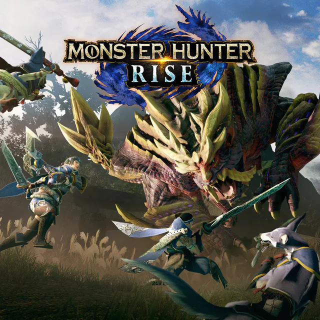 Copertina di Monster Hunter Rise