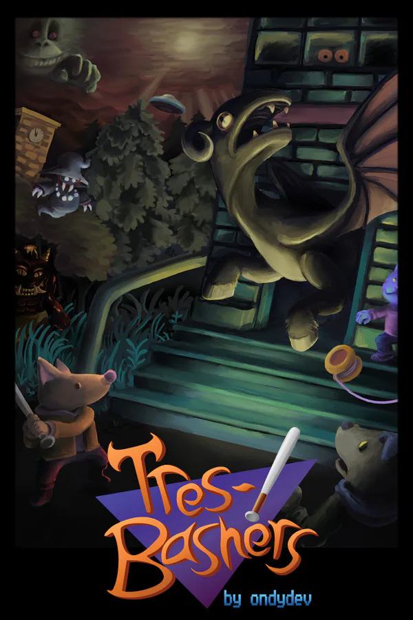 Copertina di Tres-Bashers