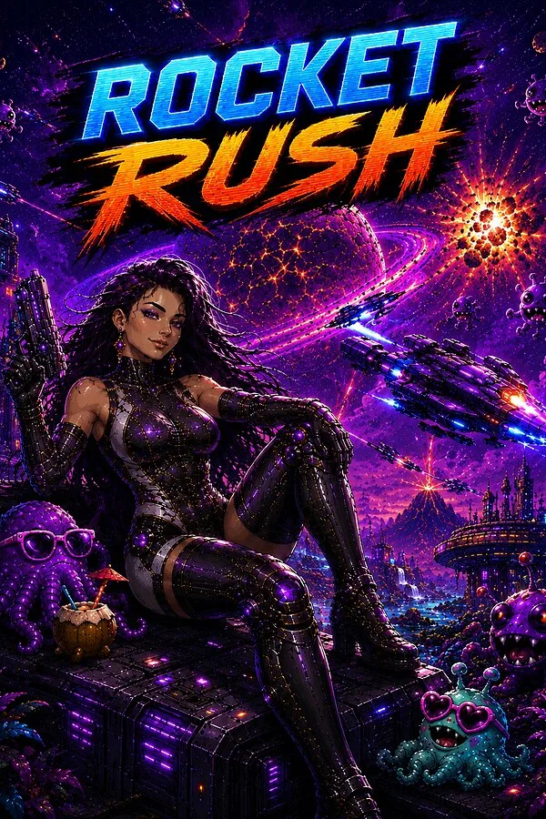Copertina di Rocket Rush