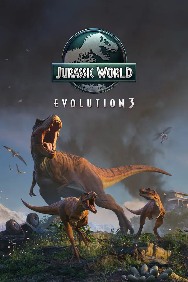 Copertina di Jurassic World Evolution 3