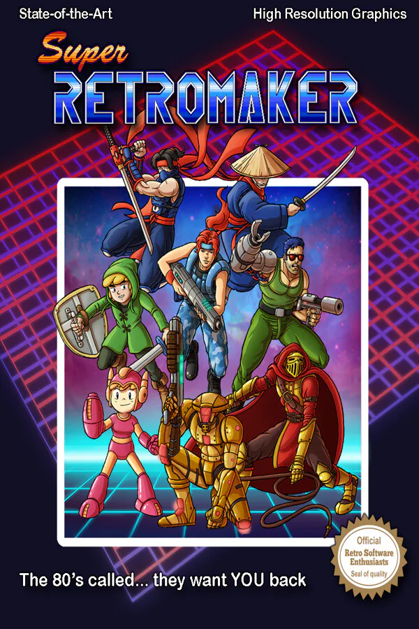 Copertina di Super Retro Maker