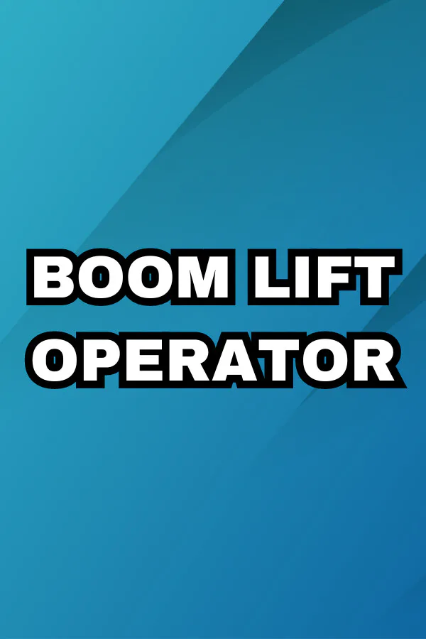Copertina di Boom Lift Operator