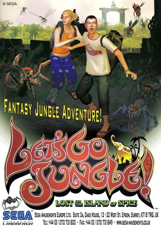 Copertina di Let's Go Jungle!: Lost on the Island of Spice