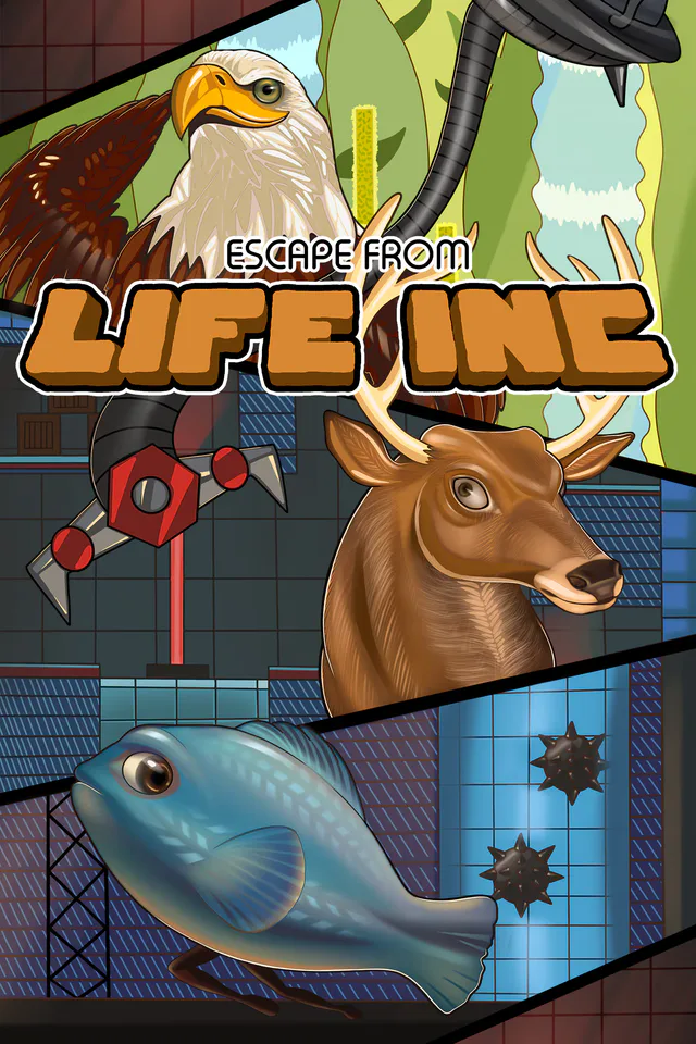 Copertina di Escape from Life Inc