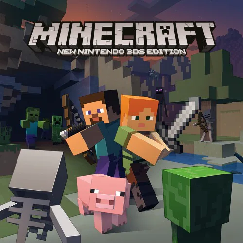 Copertina di Minecraft: New Nintendo 3DS Edition