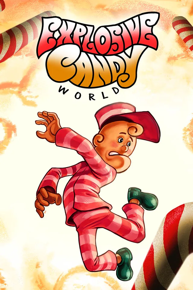 Copertina di Explosive Candy World