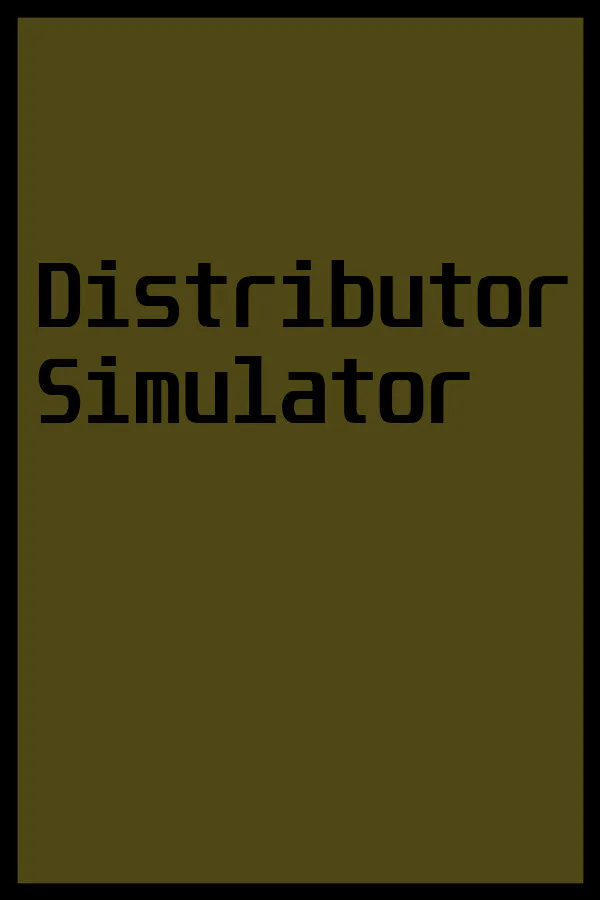 Copertina di Distributor Simulator