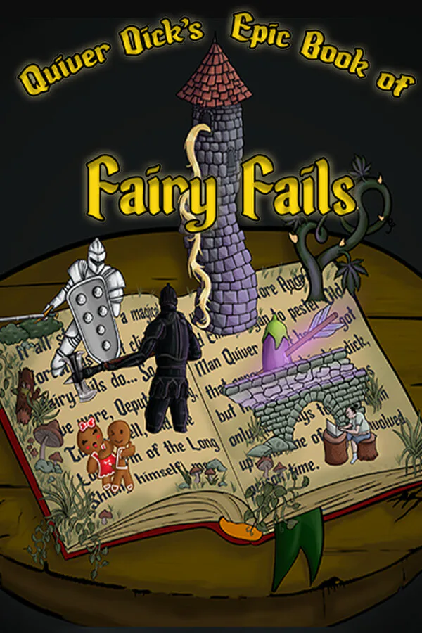 Copertina di Quiver Dick's Epic Book of Fairy Fails