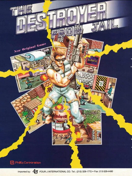 Copertina di The Destroyer from Jail