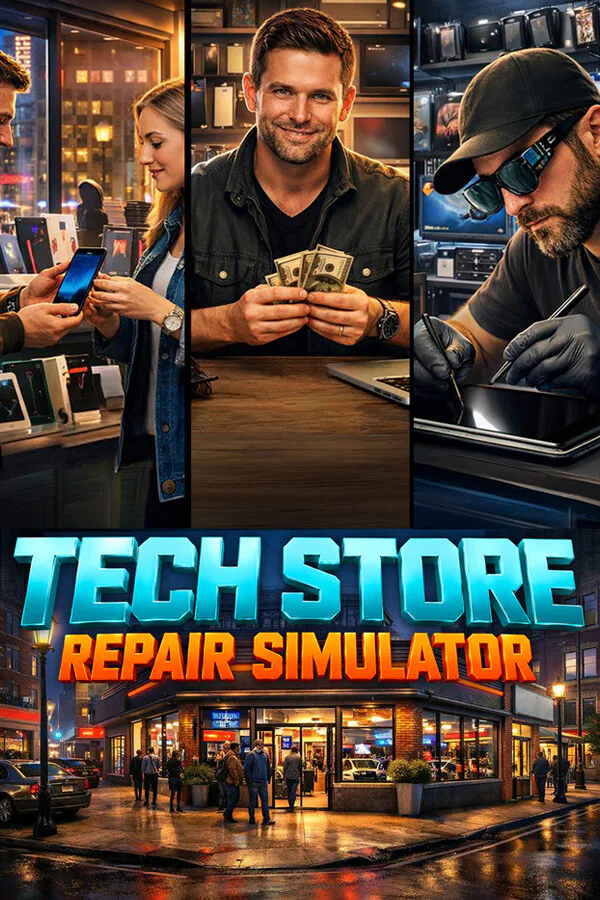 Copertina di Tech Store & Repair Simulator