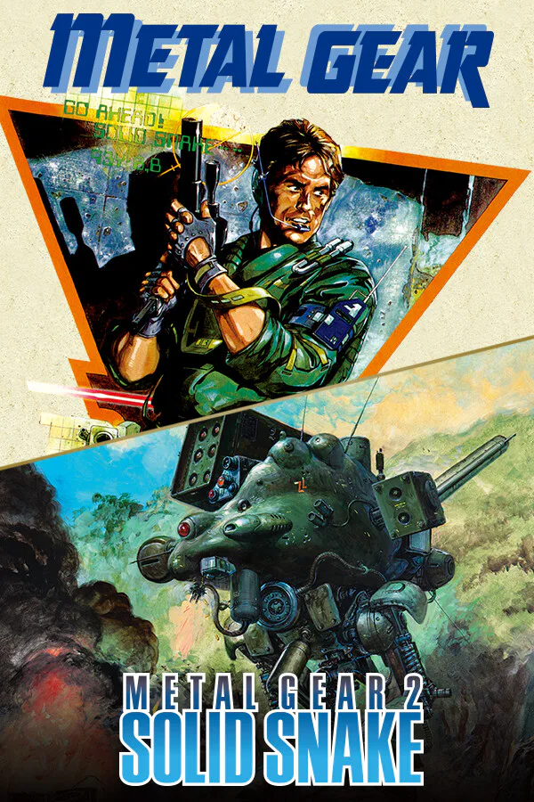 Copertina di METAL GEAR & METAL GEAR 2: Solid Snake