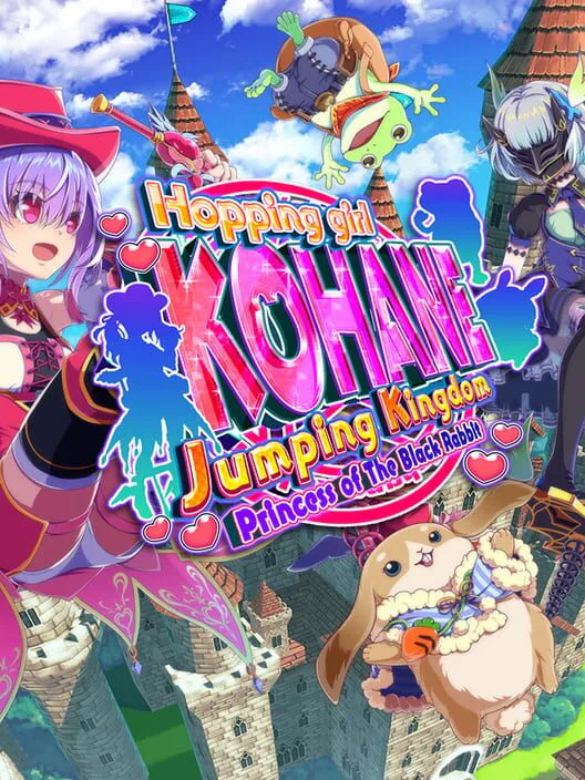 Copertina di Hopping girl KOHANE Jumping Kingdom: Princess of the Black Rabbit