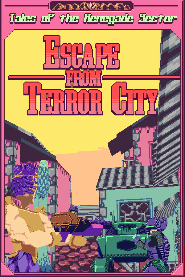 Copertina di Escape from Terror City