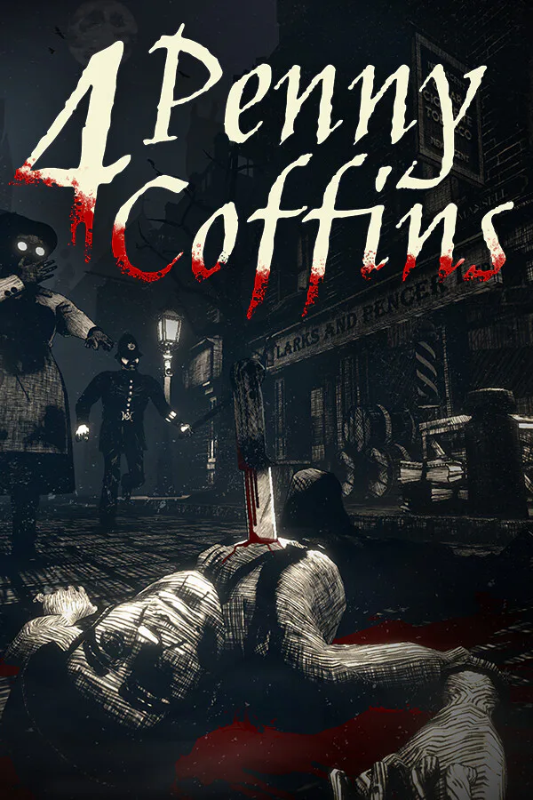 Copertina di 4 Penny Coffins