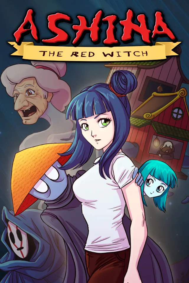 Copertina di Ashina: The Red Witch
