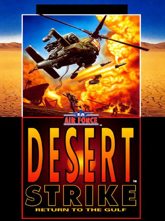 Copertina di Desert Strike: Return to the Gulf