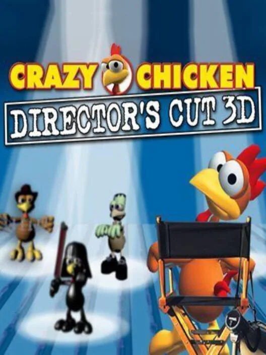 Copertina di Crazy Chicken: Director's Cut 3D