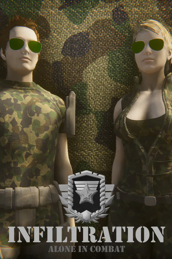 Copertina di Infiltration: Alone in Combat