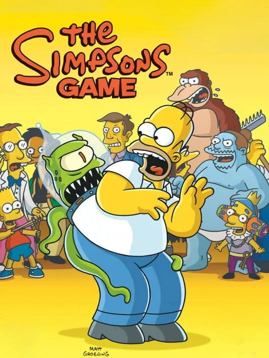 Copertina di The Simpsons Game