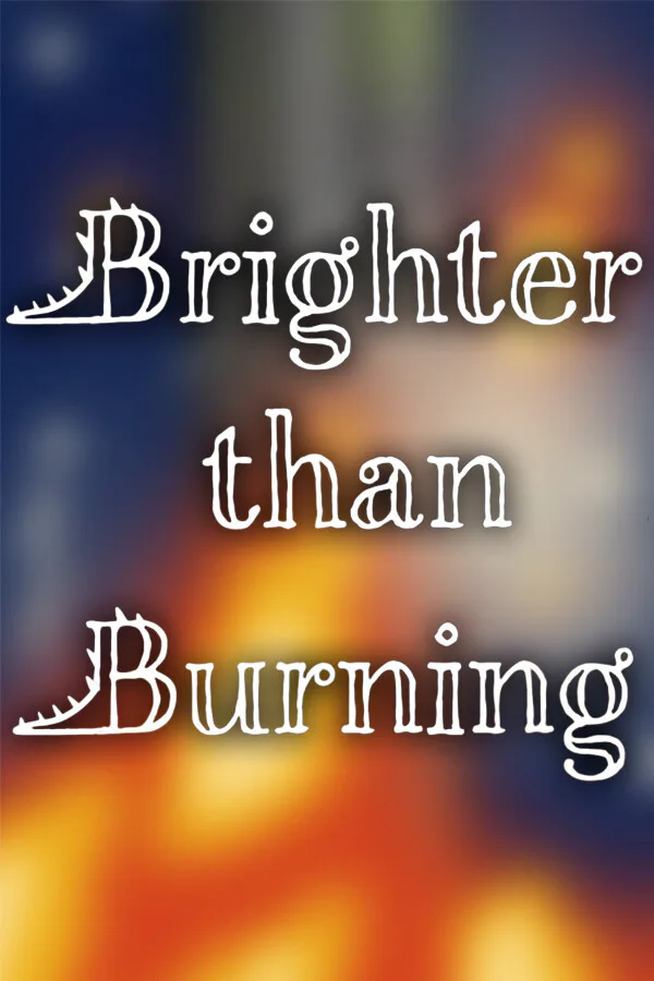 Copertina di Brighter than Burning