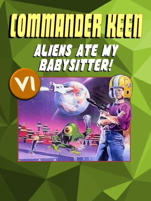 Copertina di Commander Keen in Aliens Ate My Baby Sitter!