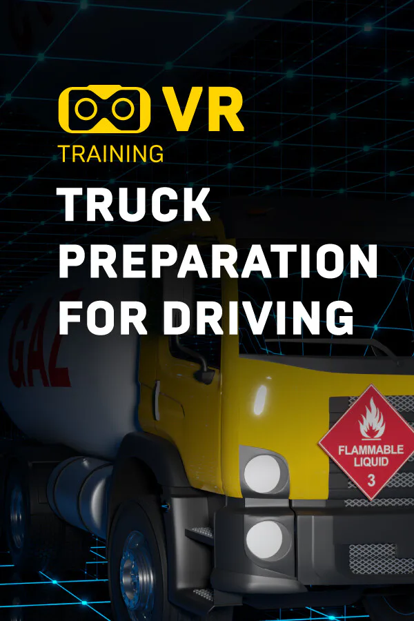 Copertina di Truck Preparation For Driving VR Training