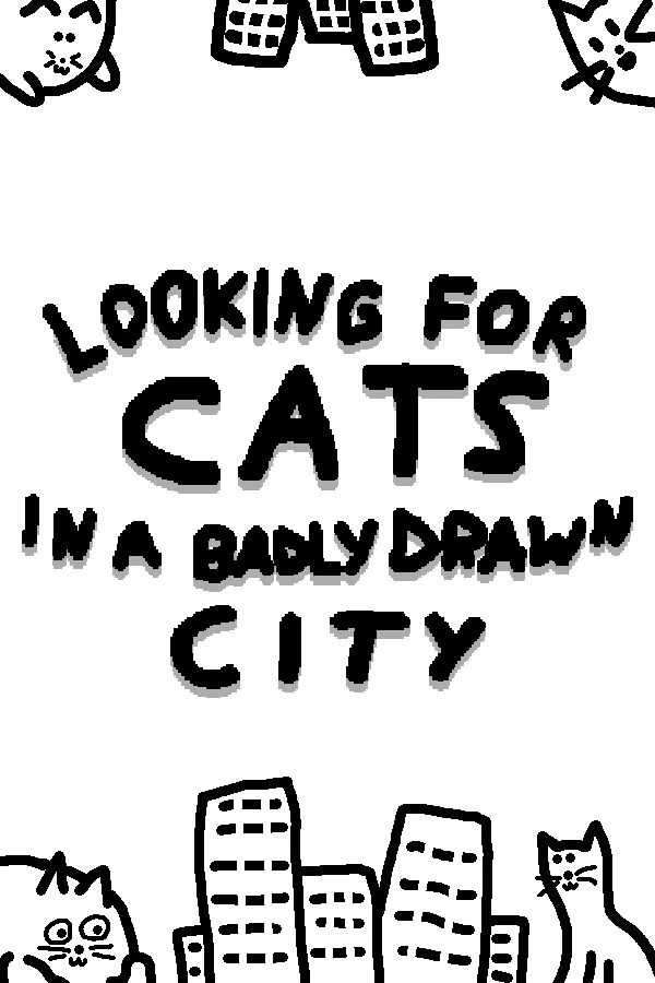 Copertina di Looking For Cats In a Badly Drawn City