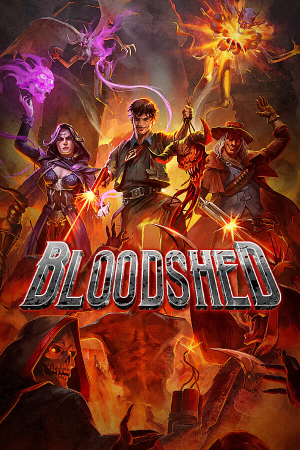 Copertina di Bloodshed