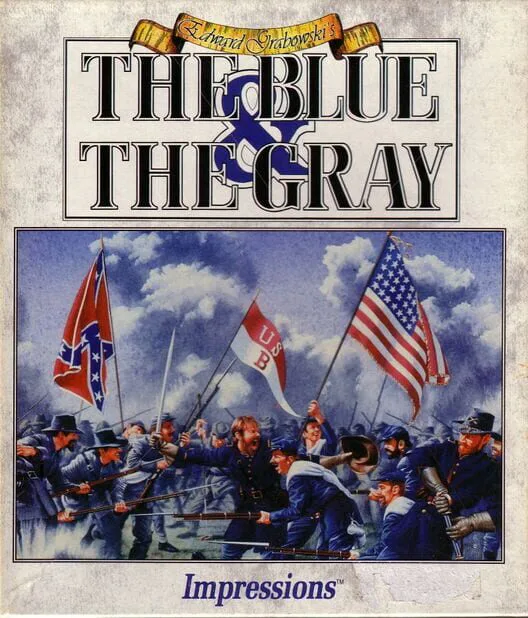 Copertina di Edward Grabowski's: The Blue & The Gray