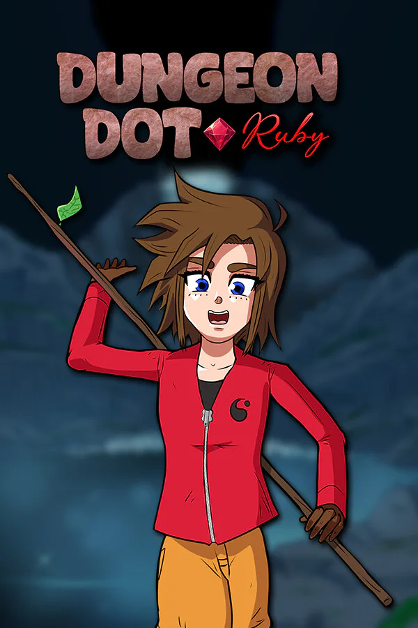 Copertina di Dungeon Dot Ruby