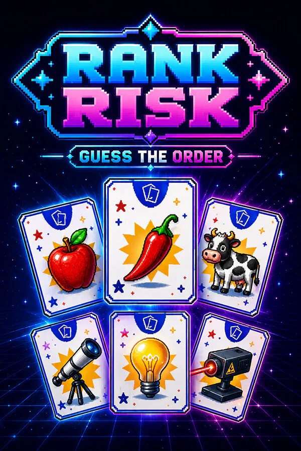 Copertina di Rank Risk: Guess the Order