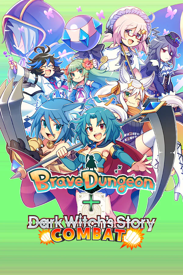 Copertina di Brave Dungeon + Dark Witch's Story:COMBAT