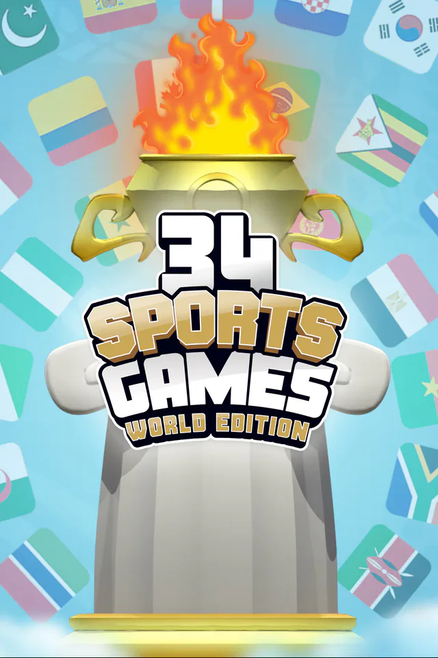 Copertina di 34 Sports Games - World Edition