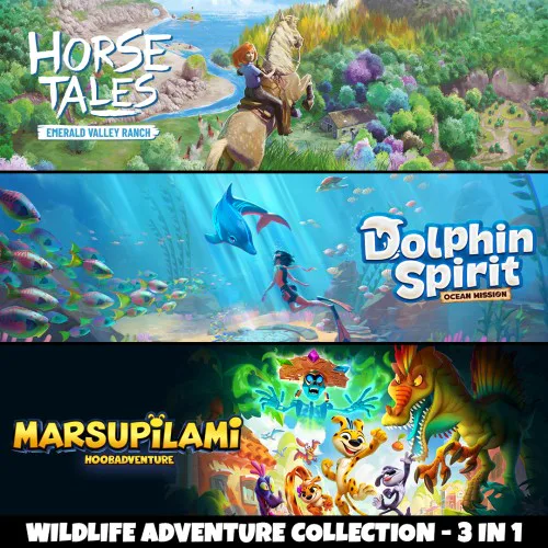 Copertina di Wildlife Adventures Collection – 3 in 1