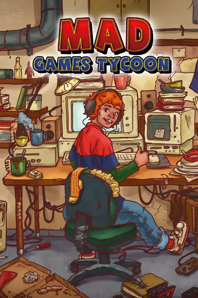 Copertina di Mad Games Tycoon