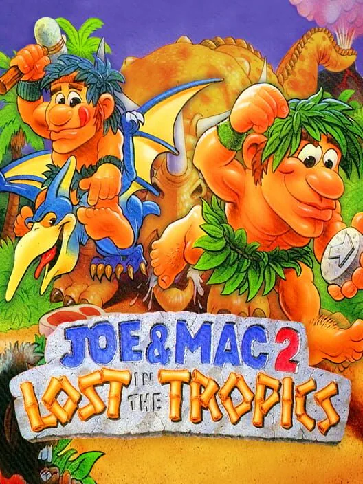 Copertina di Joe & Mac 2: Lost in the Tropics