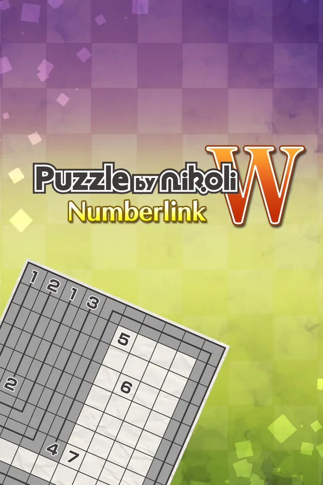 Copertina di Puzzle by Nikoli W Numberlink