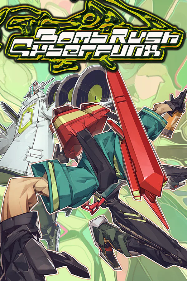 Copertina di Bomb Rush Cyberfunk