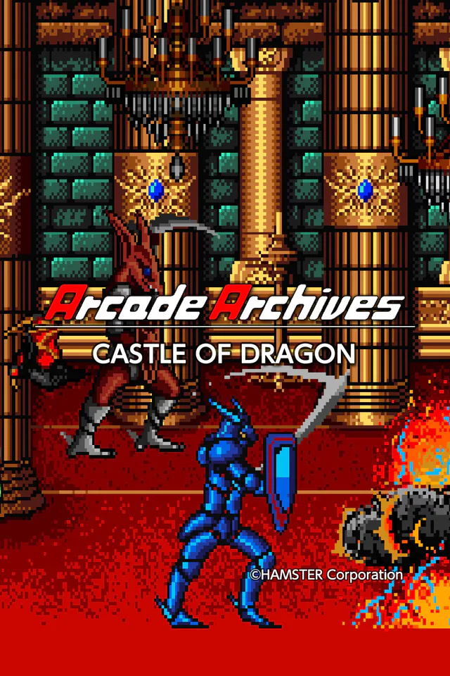 Copertina di Arcade Archives CASTLE OF DRAGON