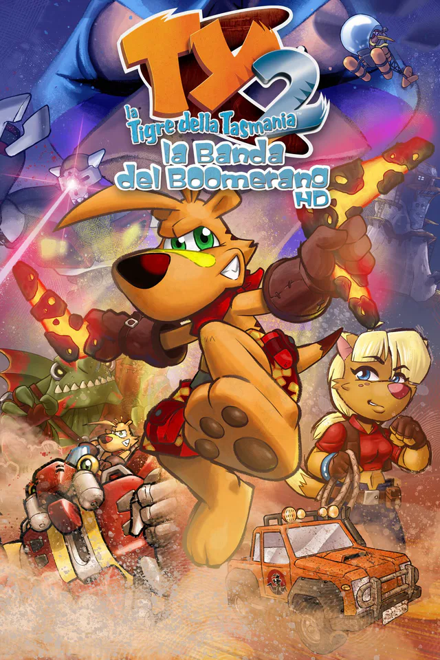 Copertina di TY la Tigre della Tasmania™ 2: La Banda del Boomerang™ HD