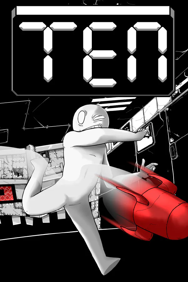 Copertina di TEN - Ten Rooms, Ten Seconds