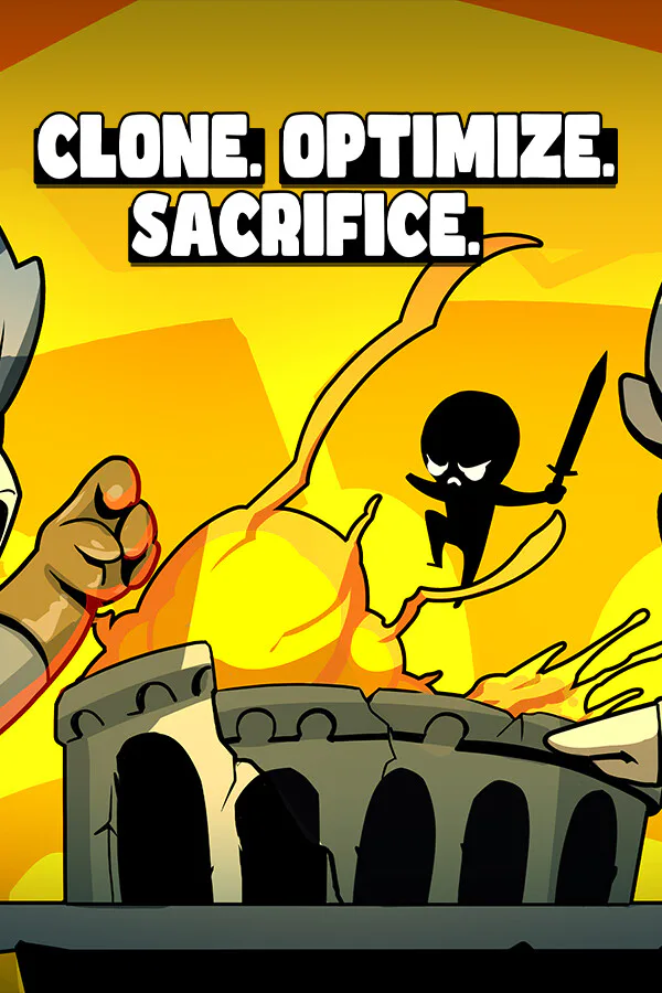 Copertina di Clone. Optimize. Sacrifice.